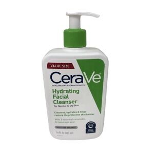 CeraVe Hydrating Facial Cleanser For Normal To Dry Skin 16 Fl. Oz. Beauty Sale